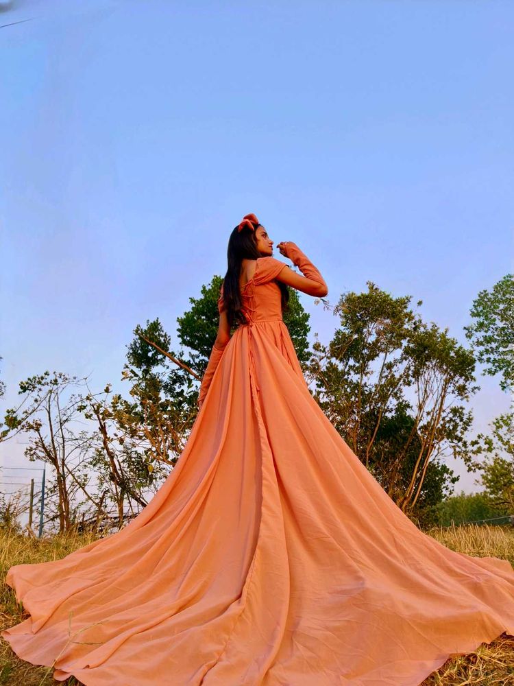 long trail gown