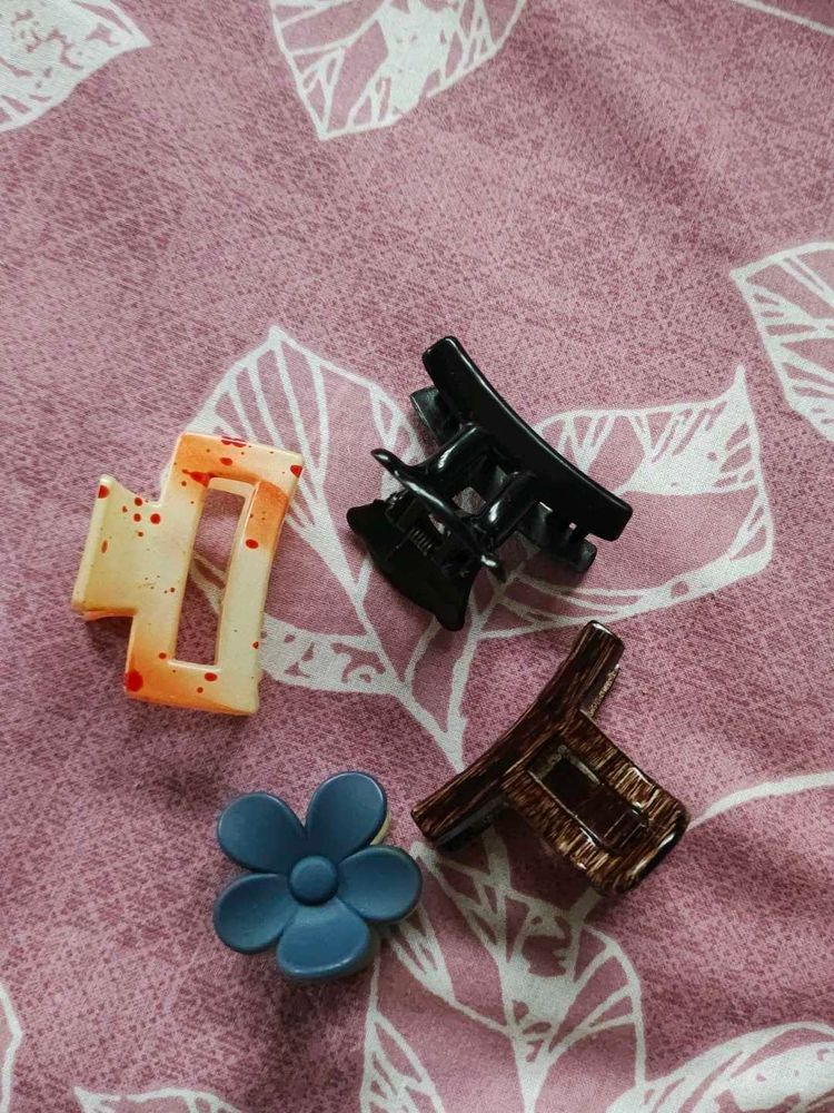 Combo of Cute Hair Claw Clips