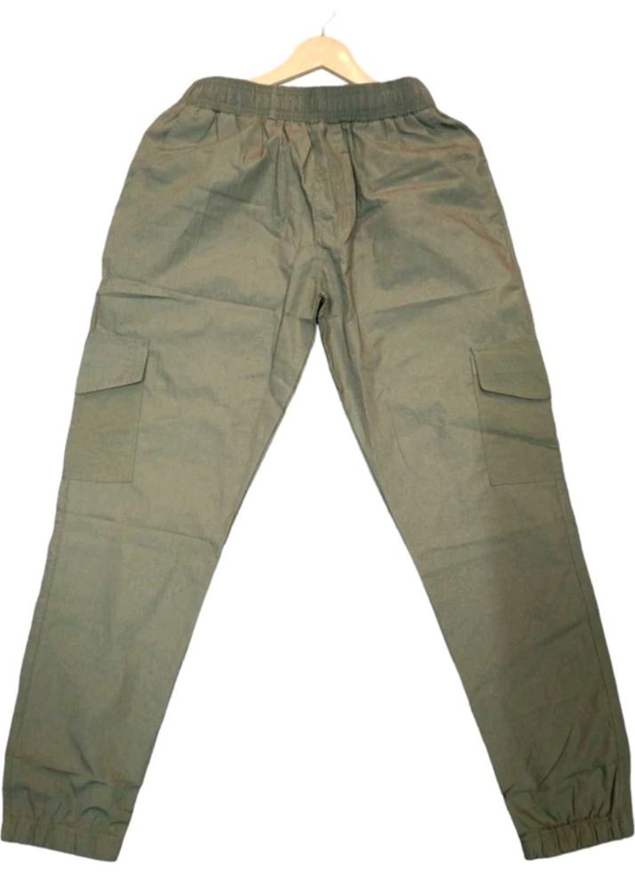Grey Cargo Pants