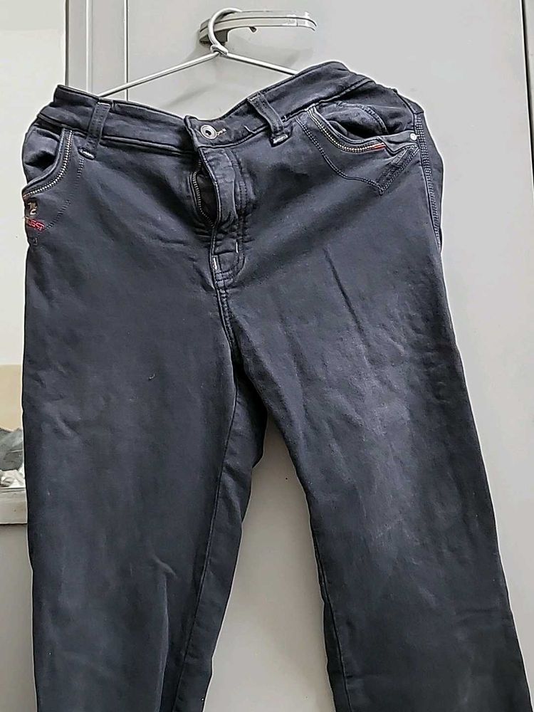 Stylish Dark Grey Jeans