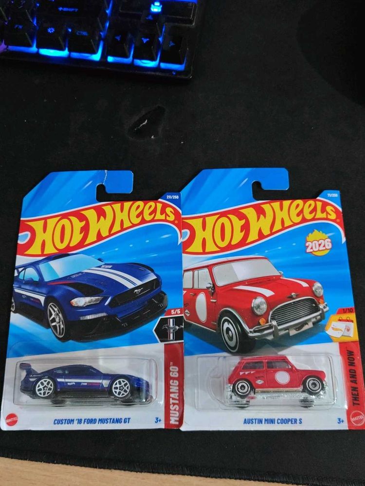 Custom '18 ford Mustang and Austin mini