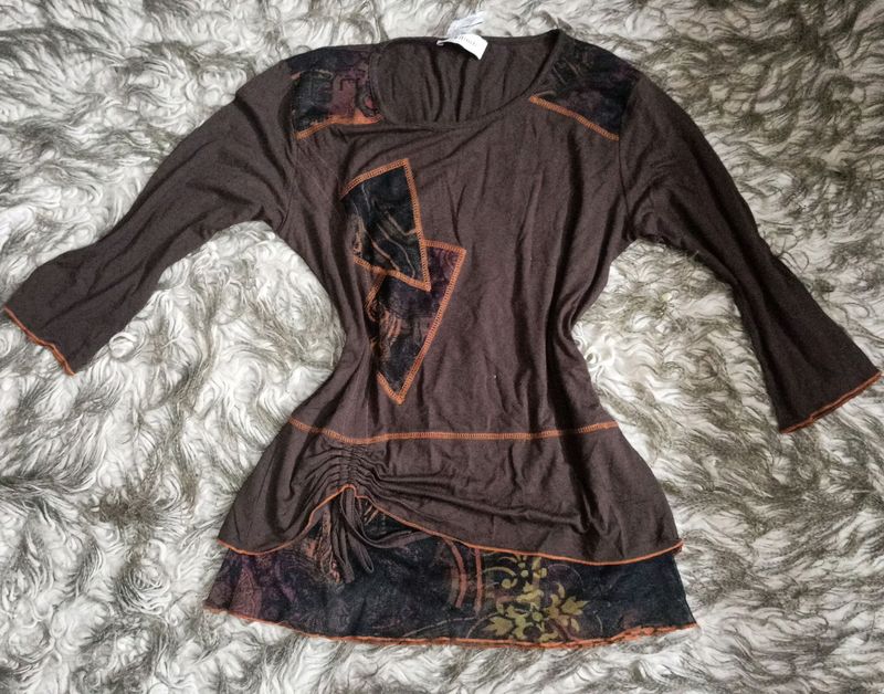 Vintage Brown Top