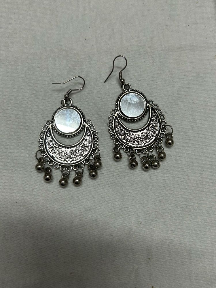 Bohemian Mirror Dangle Earrings