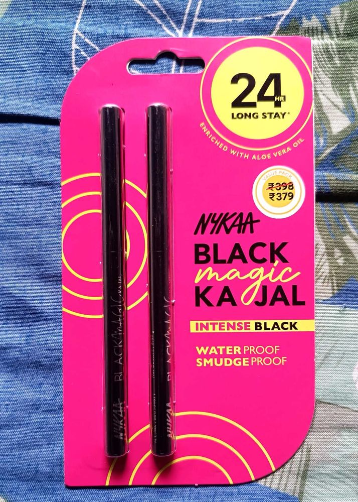 NYKAA Black Magic Kajal - Pack of 2