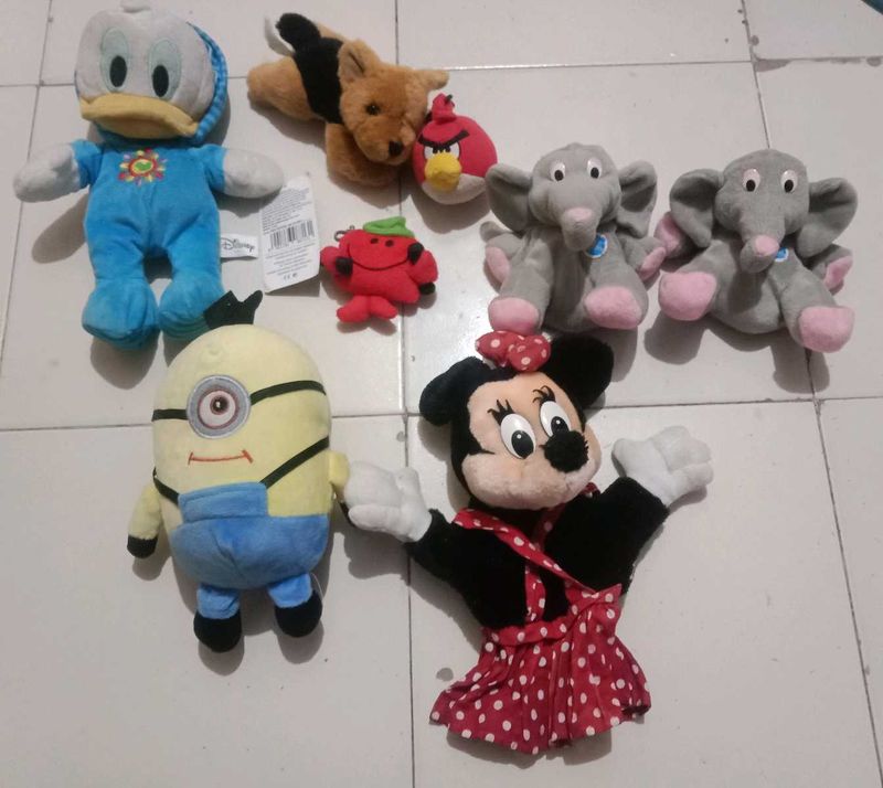 Vintage soft toys
