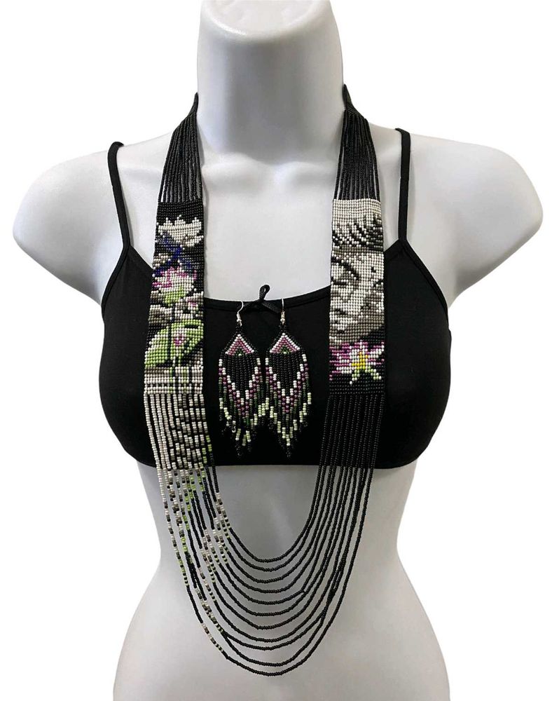 💎✨ Beautiful Handmade Beaded Necklace Set ✨💎