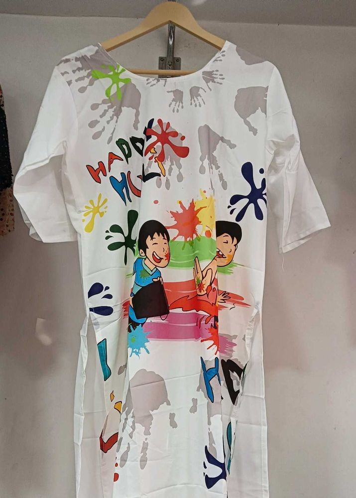 Holi Special Kurti ( size XL )