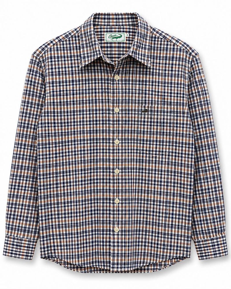 Crocodile Orignal Standard Casual Check Shirt
