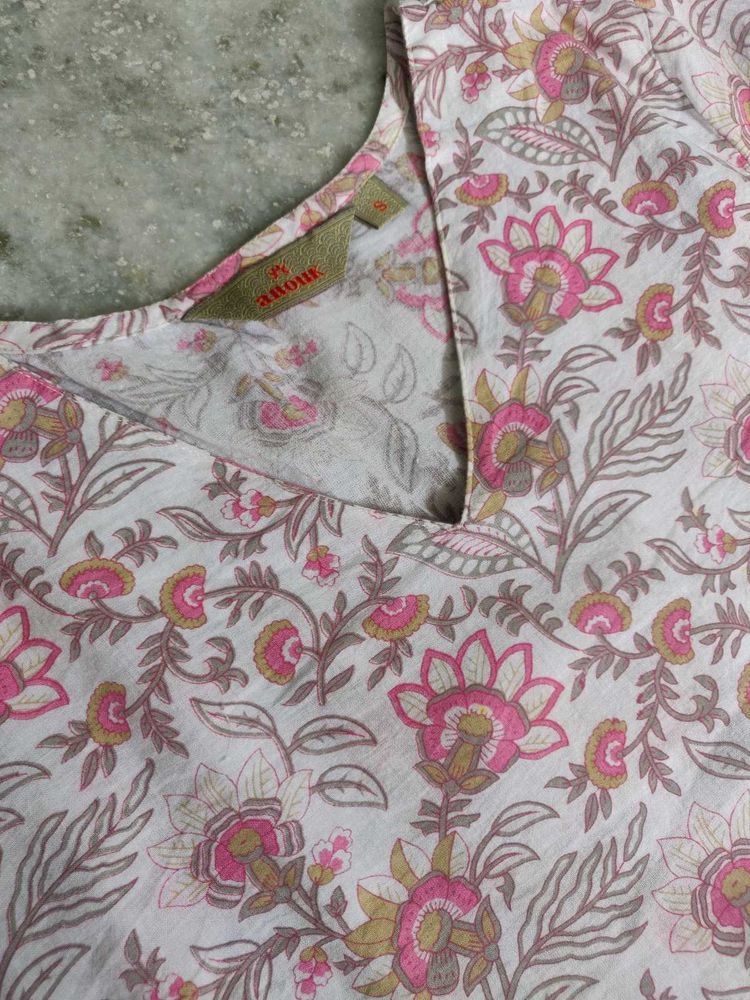 ANOUK PURE COTTON KURTA SET