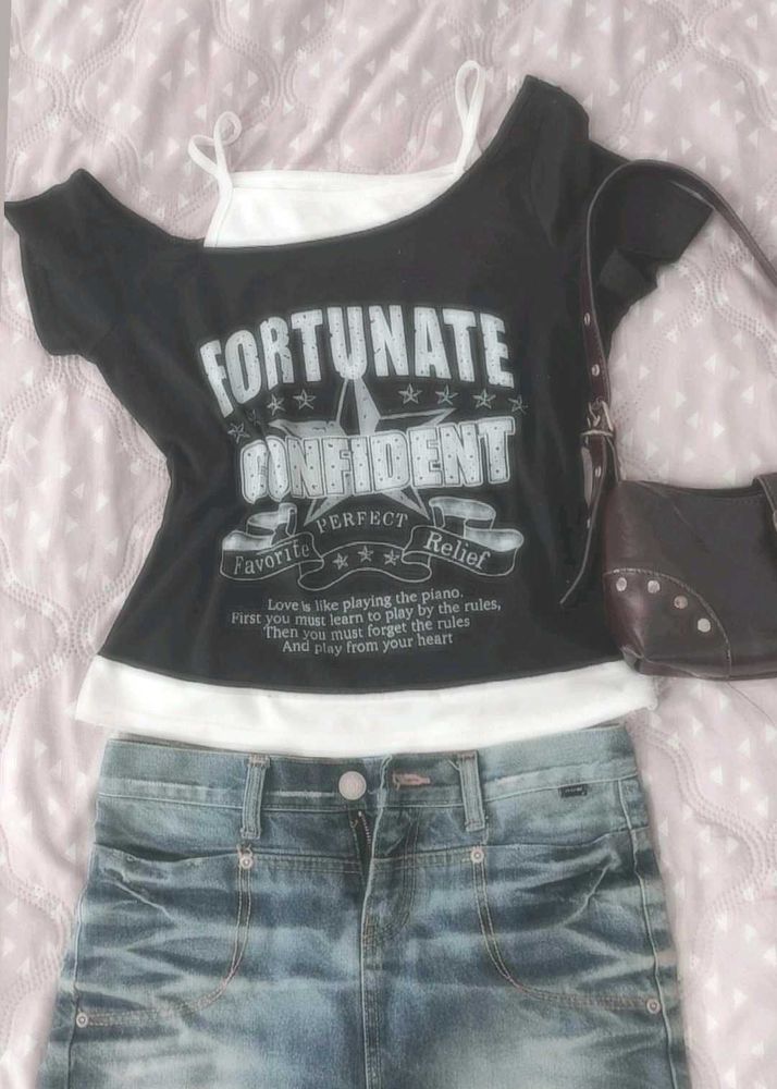 SAVANA BLACK TOP💓