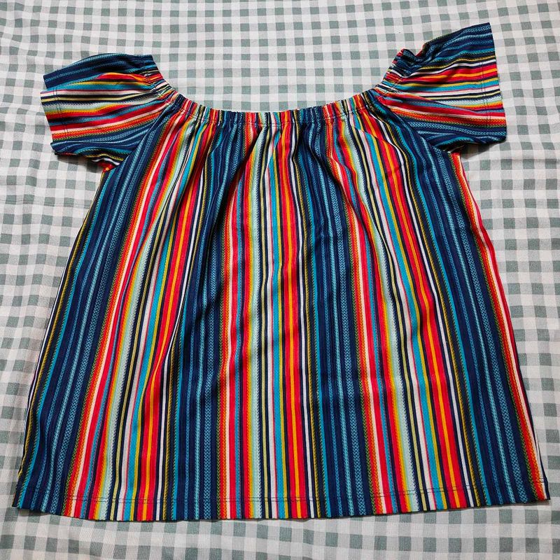 Y2k multicolour Top