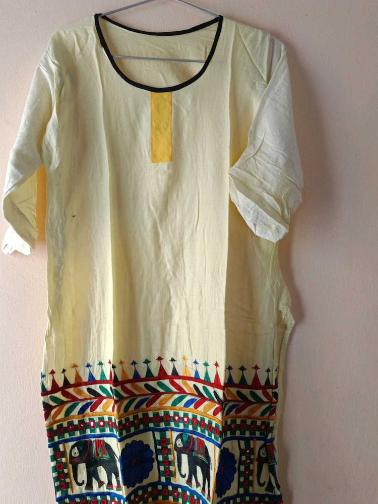 Ethnic Embroidered Kurta