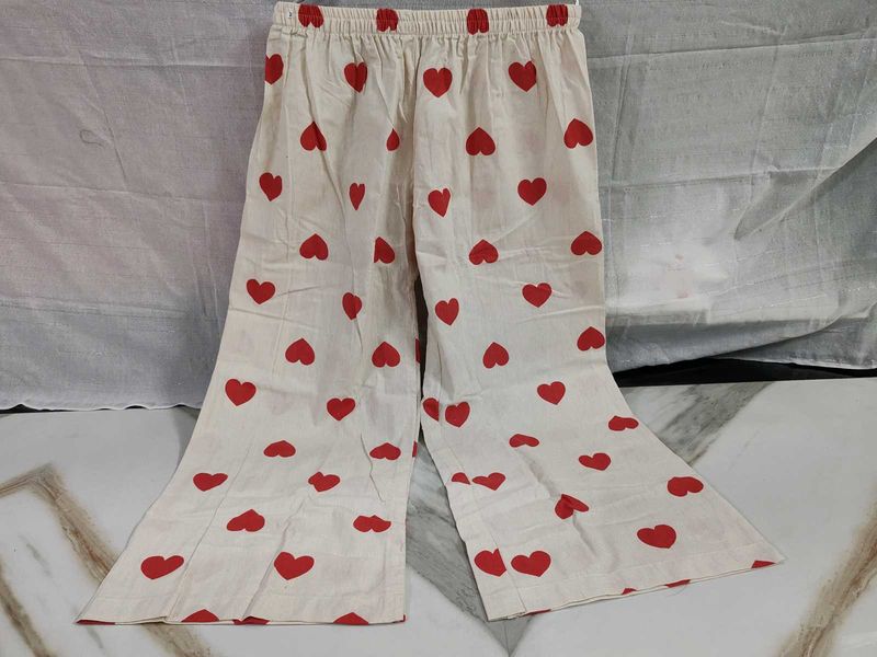 Heart Printed Palazzo