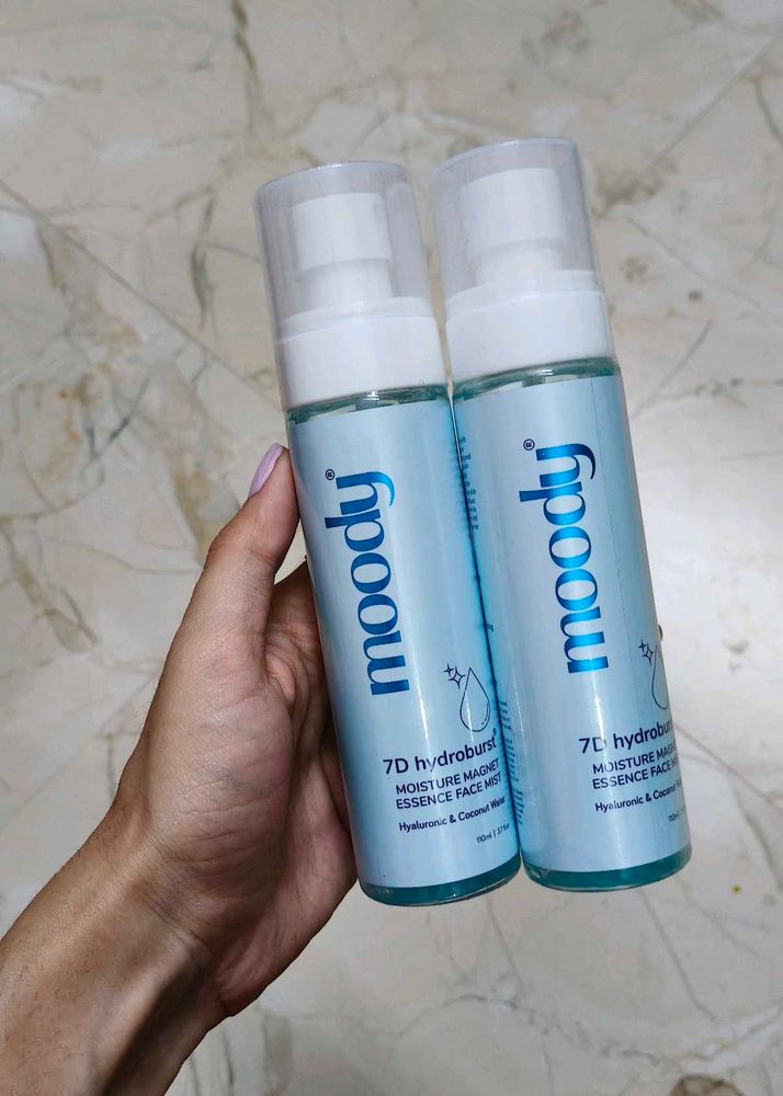 Moody 7D Hydroburst Face Mist (2 Bottles)