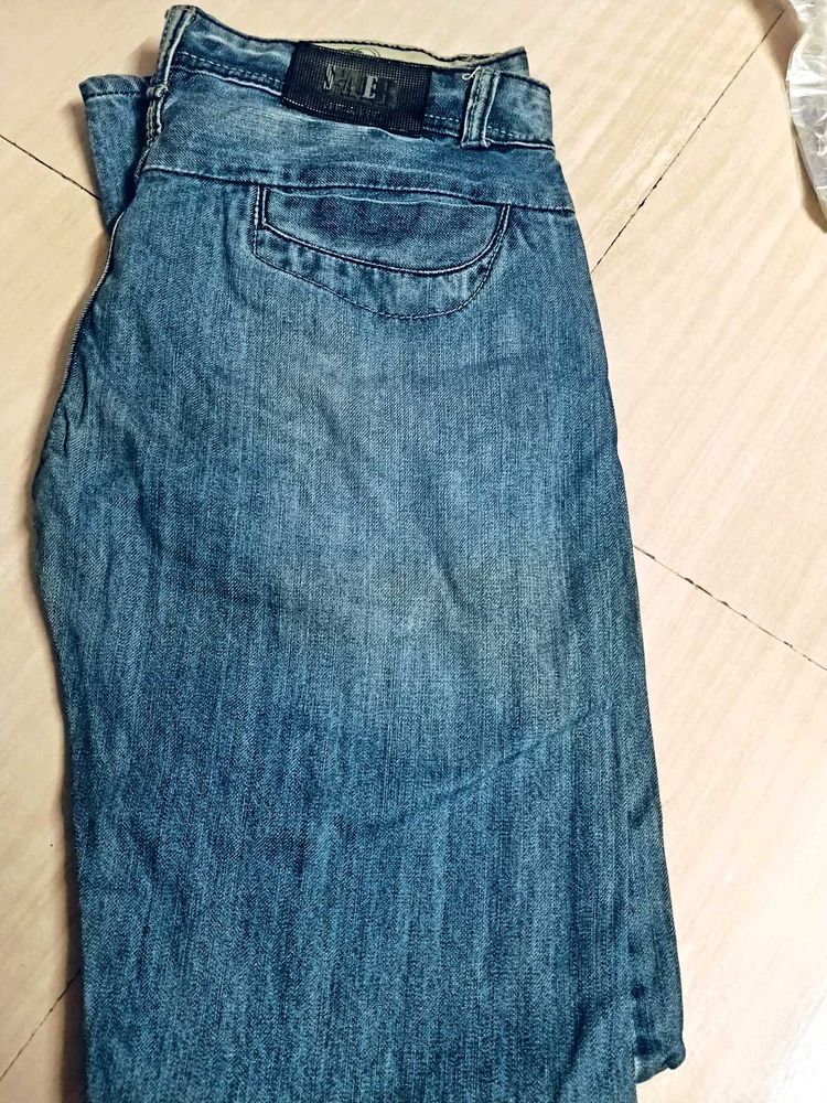 Stylish Blue Denim Jeans