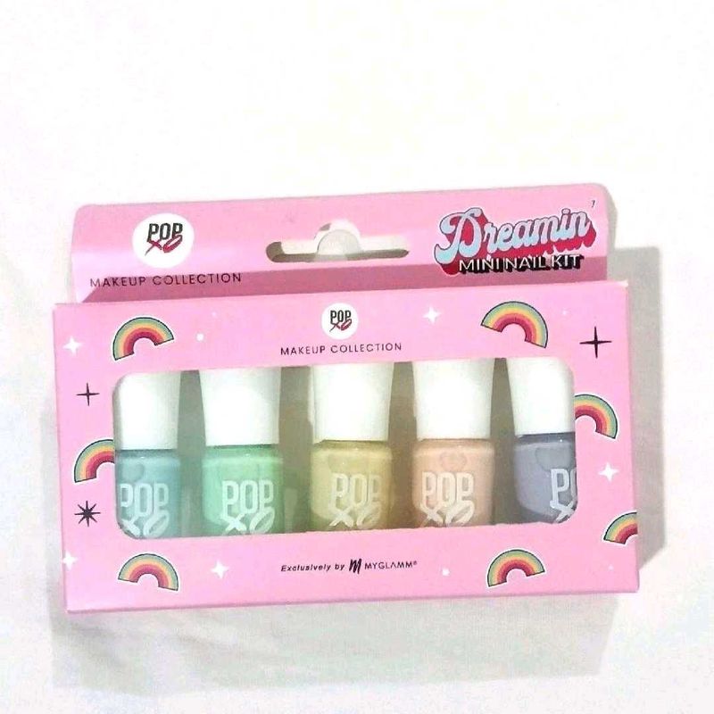 Myglamm Popxo Makeup Collection Dreamin Mini Nail
