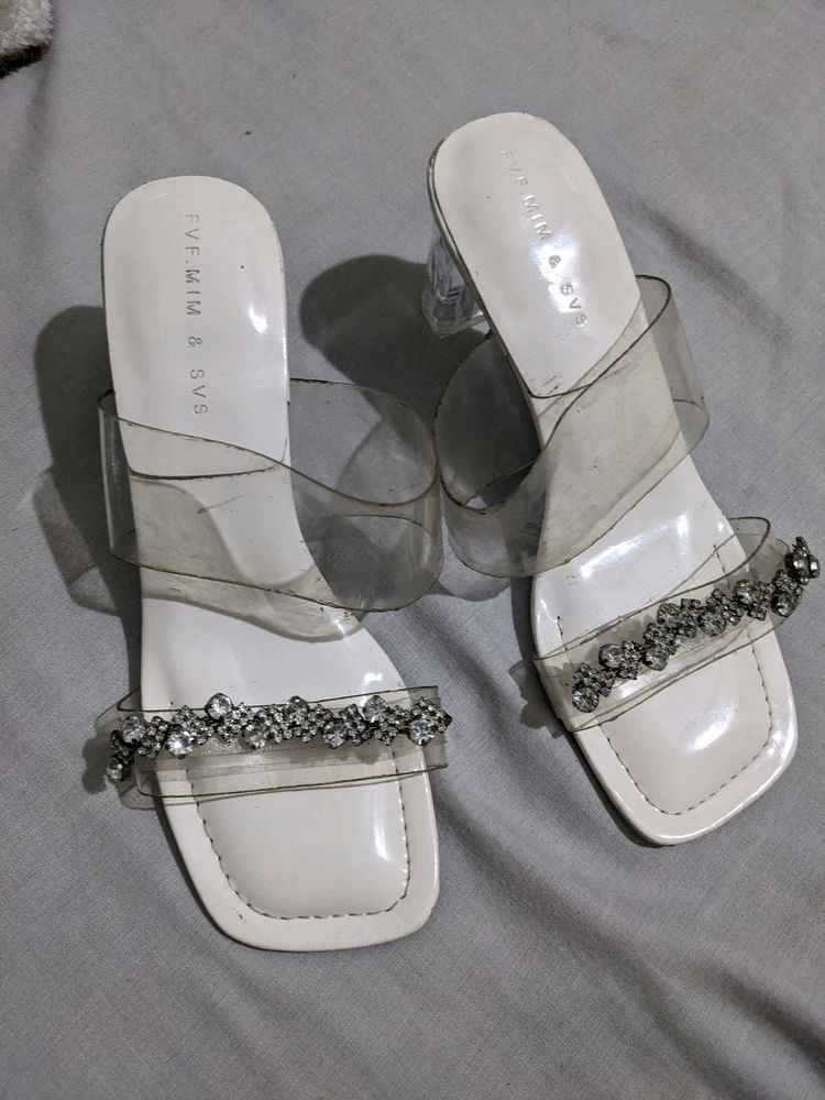 Imported Block Heels,Size 36