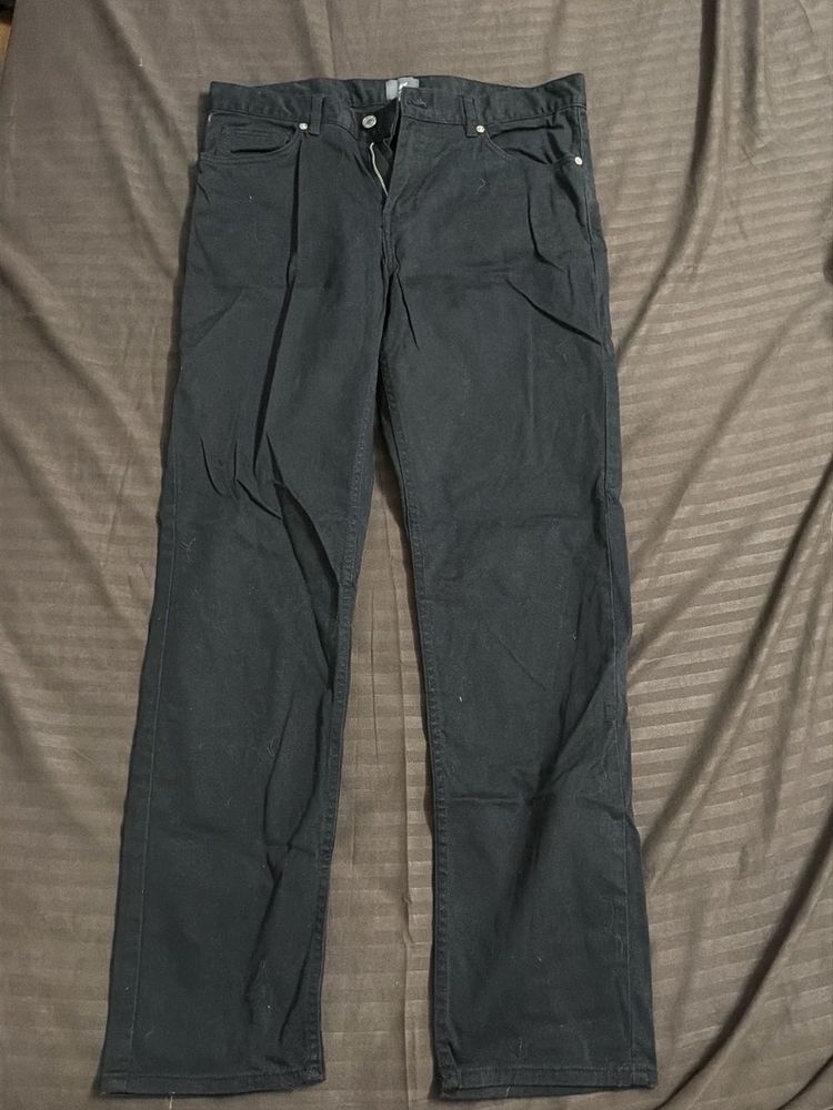 Casual black trousers