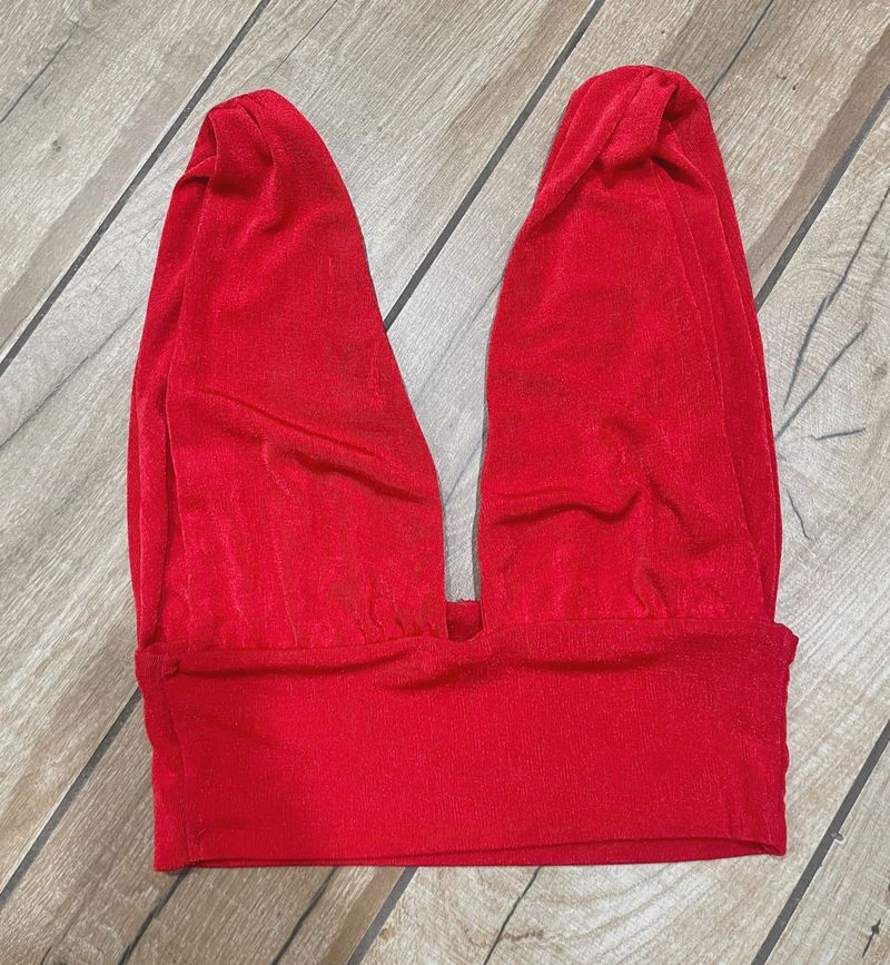 Red Halter Top
