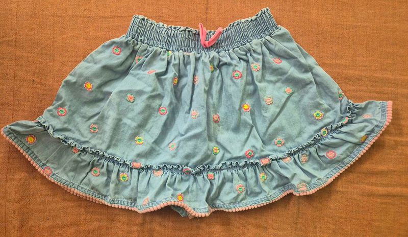 Denim Skirt for Girls