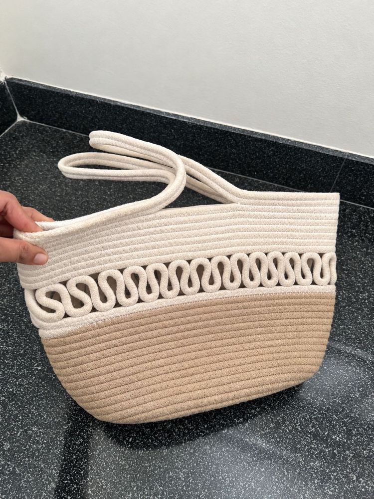 Chic Rope Tote Bag