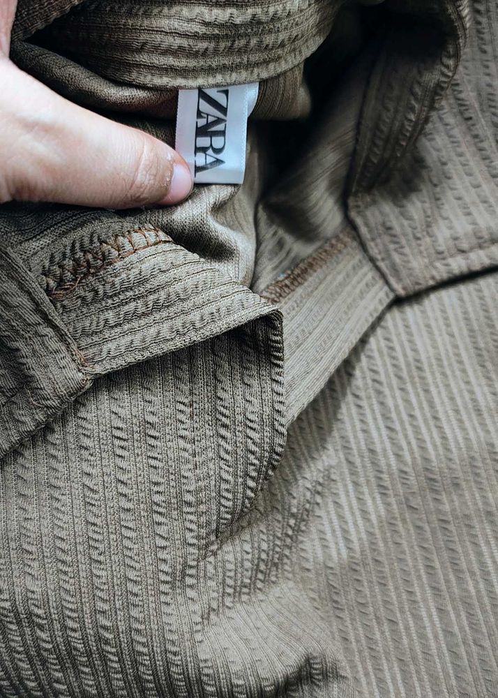 Zara Ribbed Knit Top
