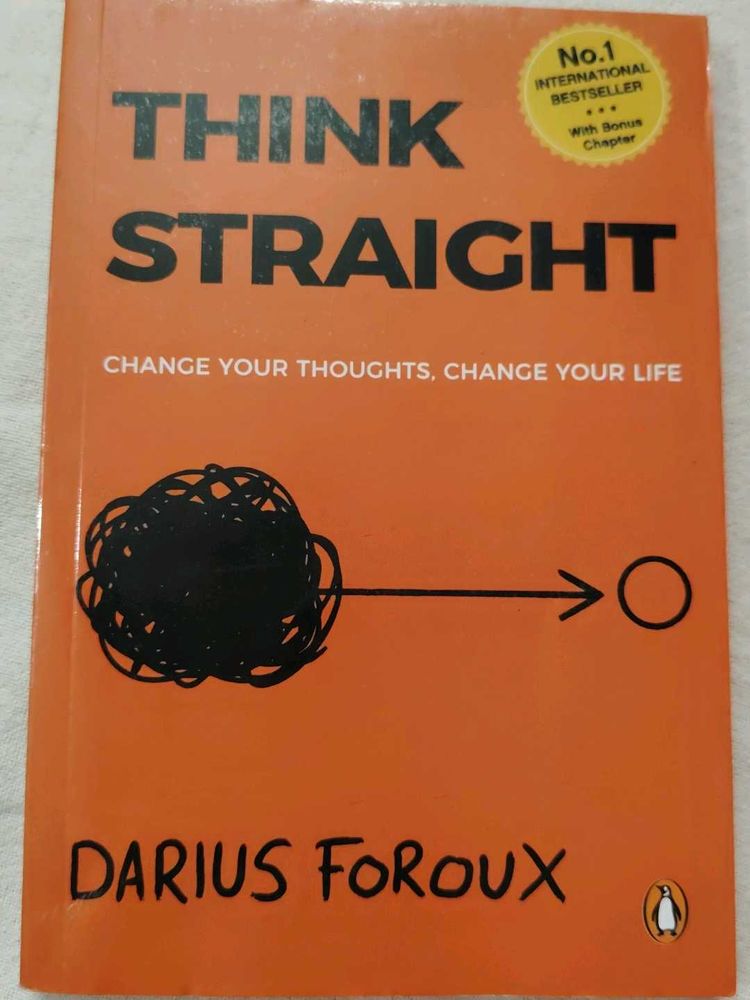 Think Straight by Darius Foroux - Self-Help Book