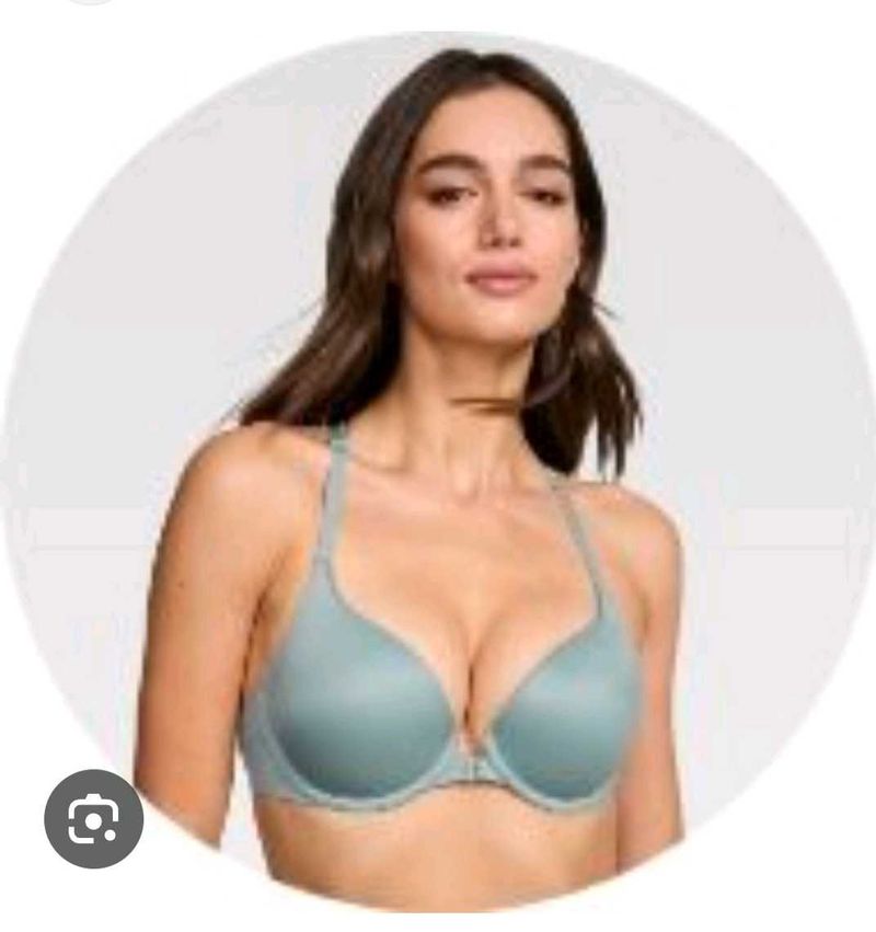 Comfortable Light Blue Push-Up Bra