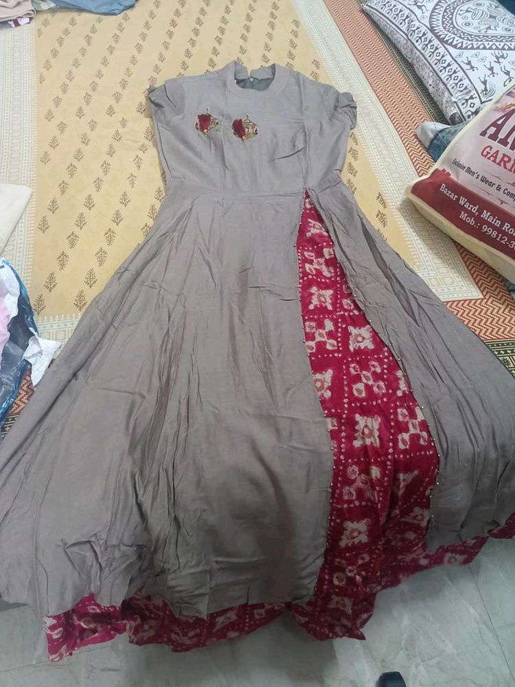 grey colour kurta