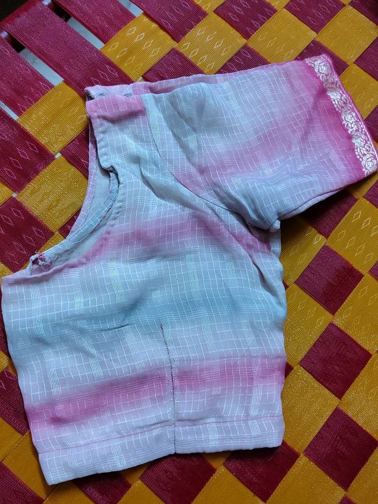 Vintage Pastel Pink Blouse