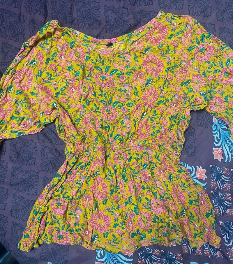 Floral Print Blouse