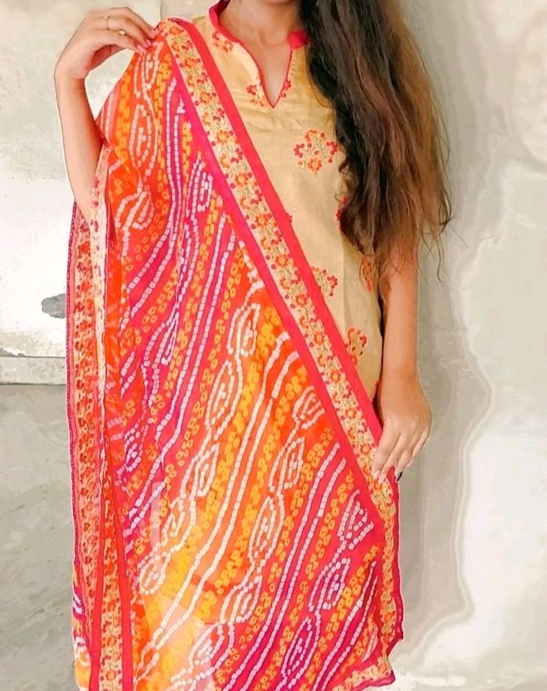 Kurta And Dupatta Set❤️