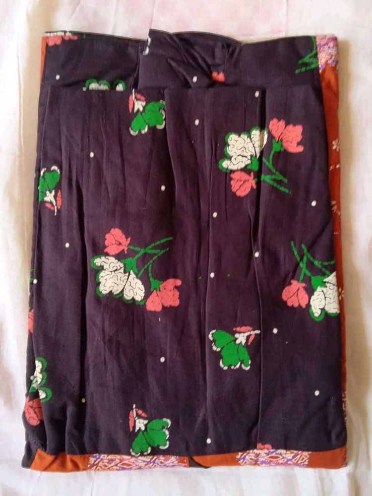 Purple Floral nighty