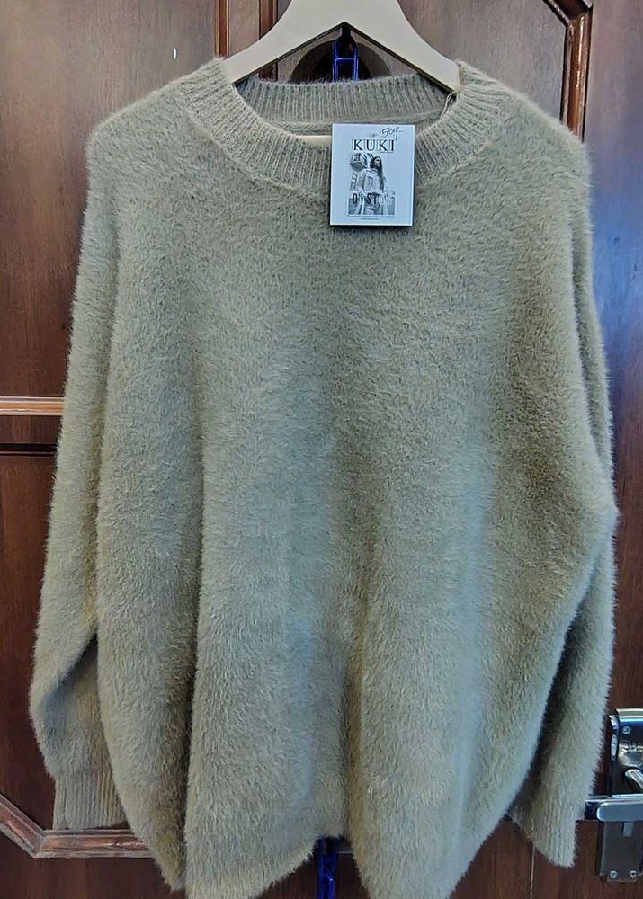 Cozy Fuzzy Knit Sweater