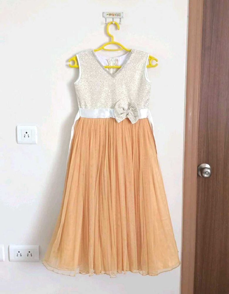 Girls Party Gown Dress Frock