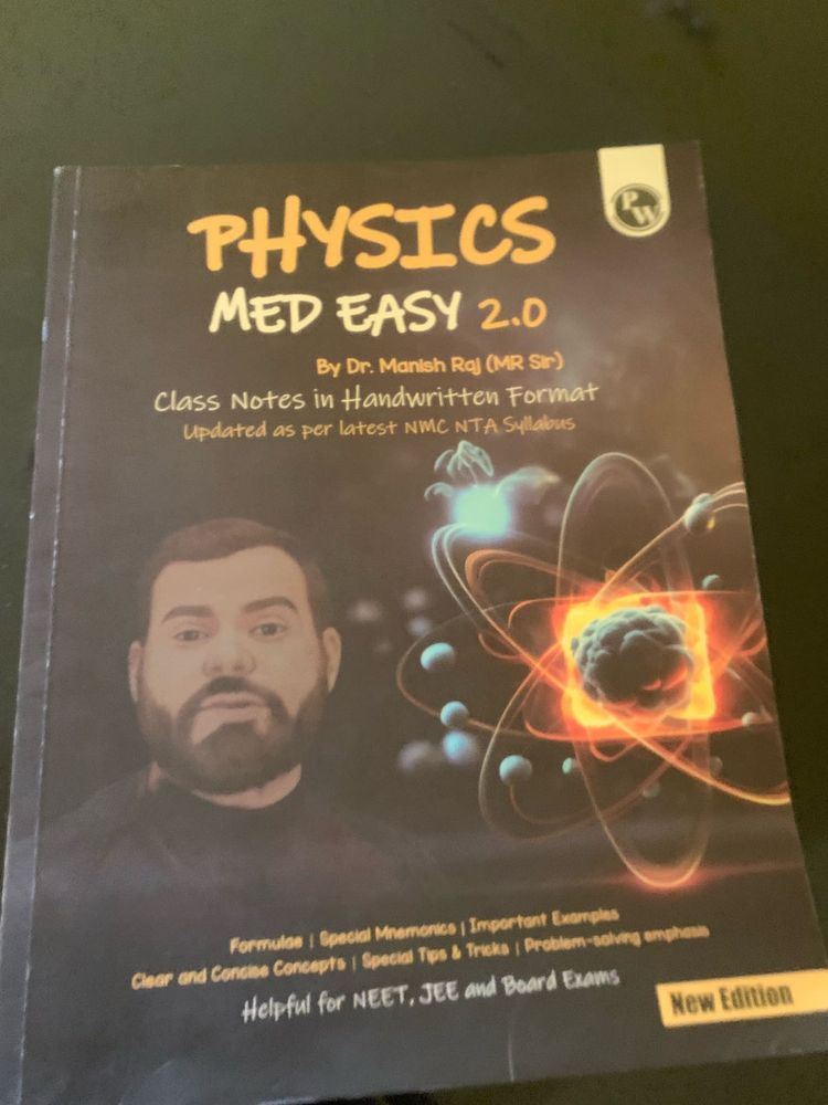 Physics Med Easy 2.0 Handwritten Notes NEET 2026