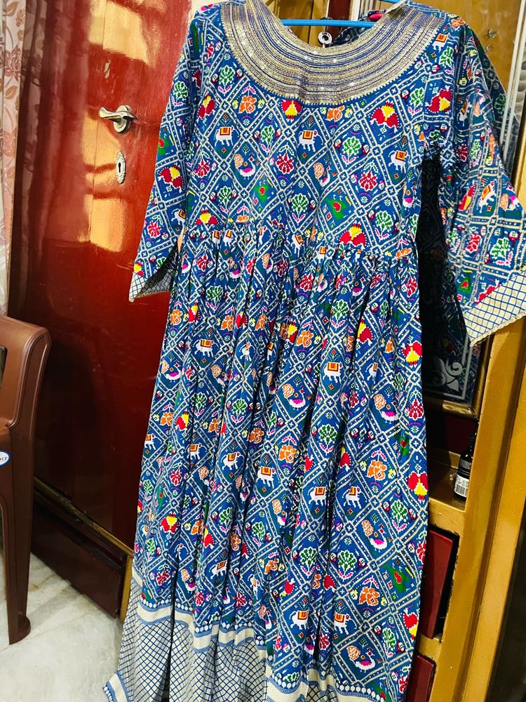 Beautiful Blue Ethnic Saree