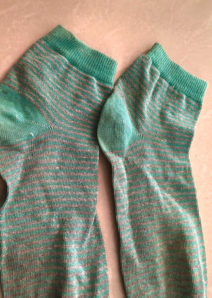 Striped Crew Socks