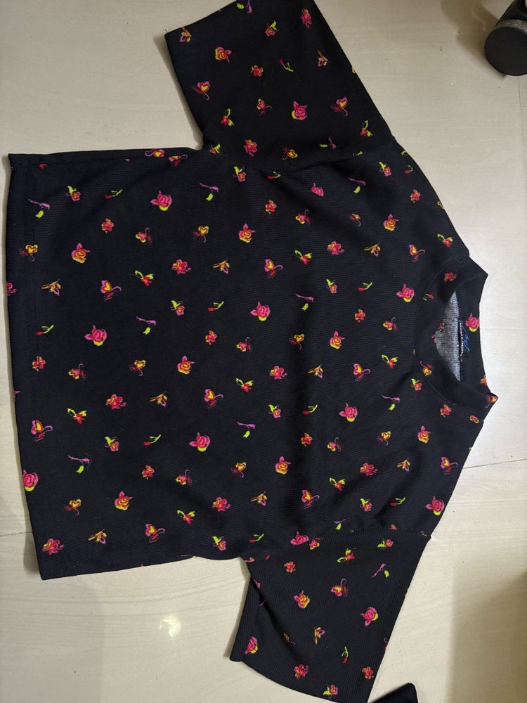 2 piece pyjama set-shorts and top