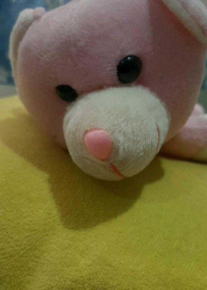 Cute Pink Teddy Bear Plush Toy