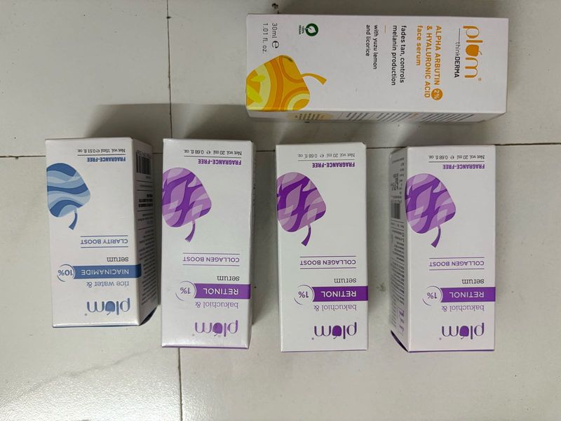 Plum Serum Set