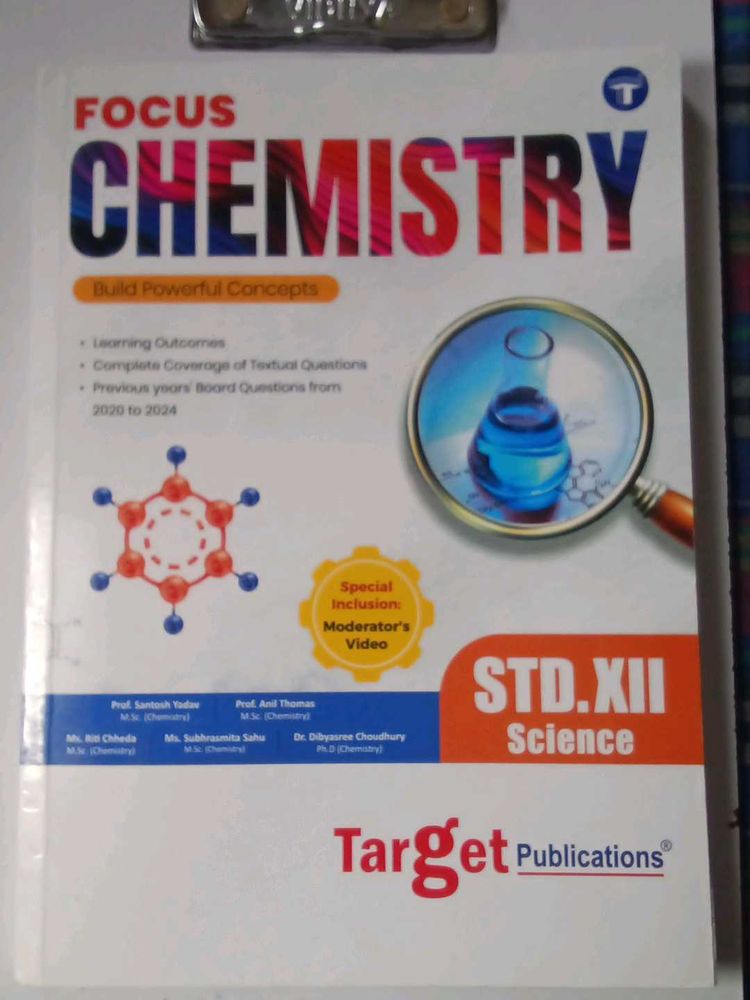 Focus Chemistry: STD.XII Science