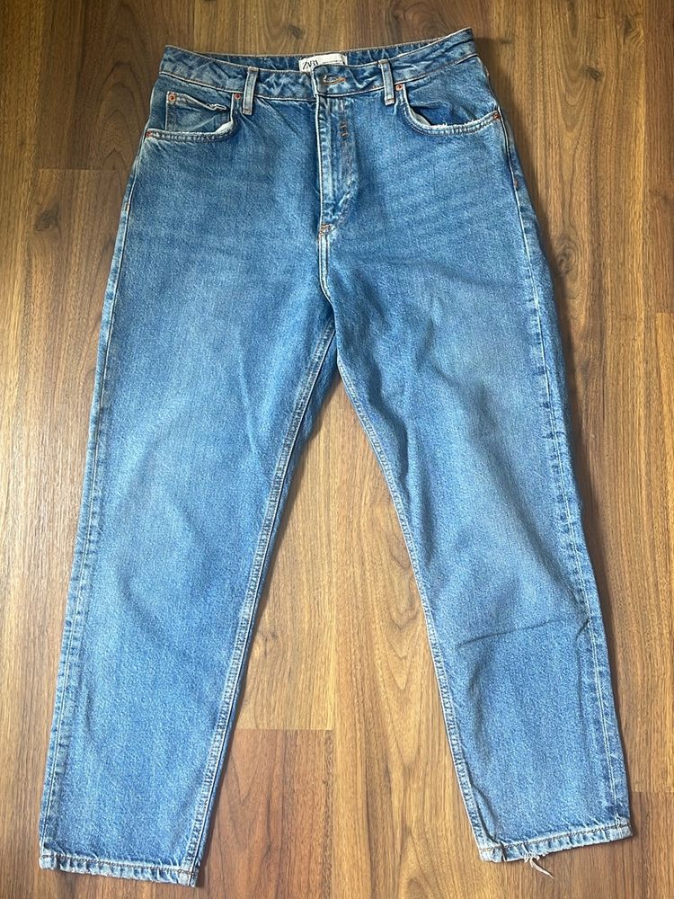 Zara Mom Fit Jeans - New
