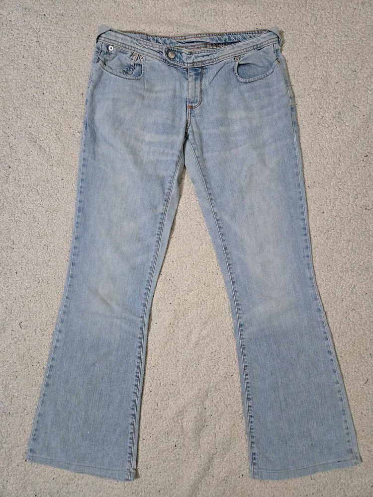 Light Wash Flare Jeans