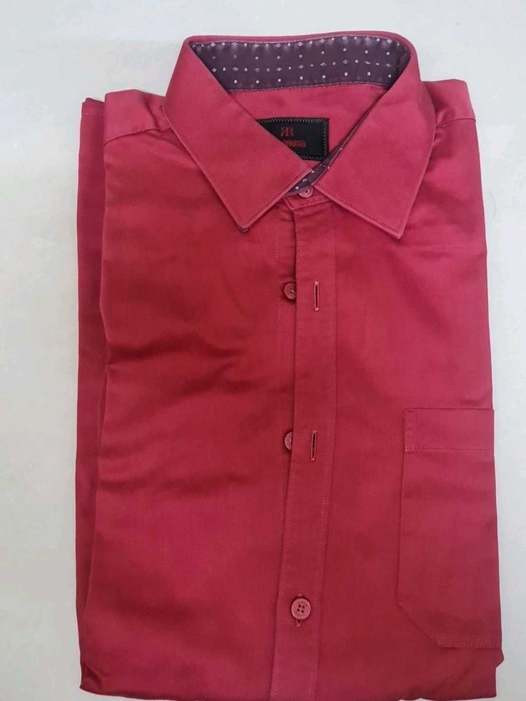 Raymond Men's Formal Shirt - Red