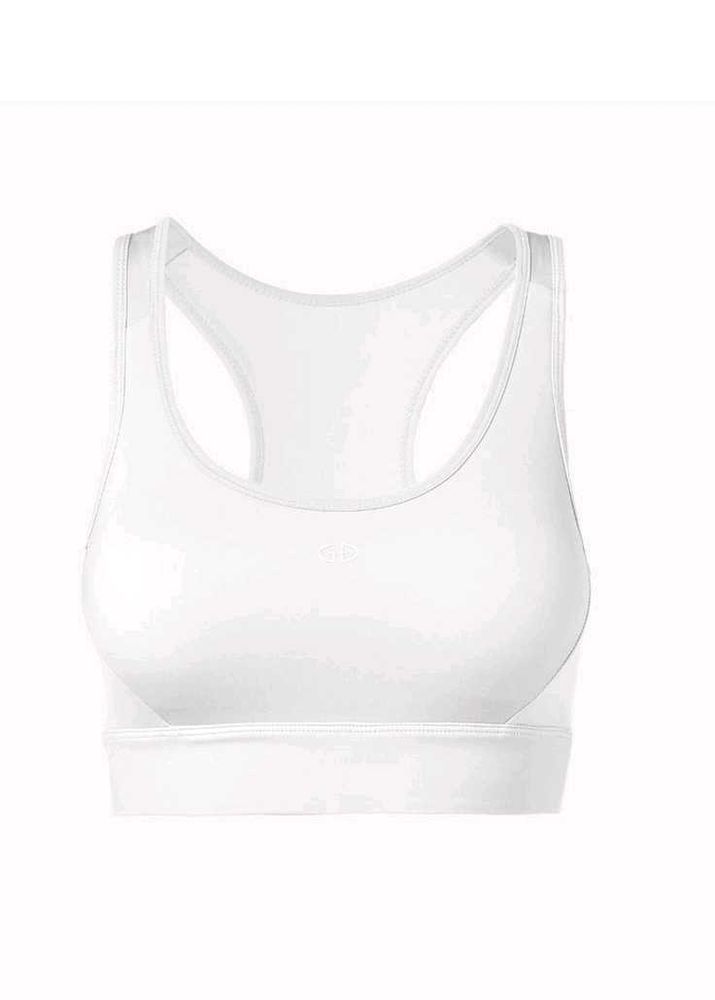 White Sports Bra