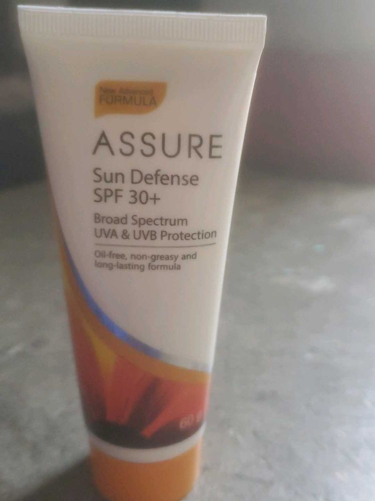 sunscreen 30+ moisturizer
