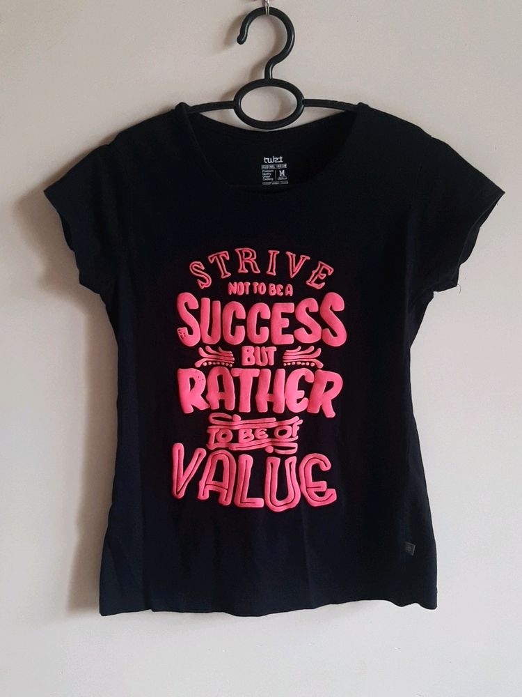 Rules Black Graphic Tee