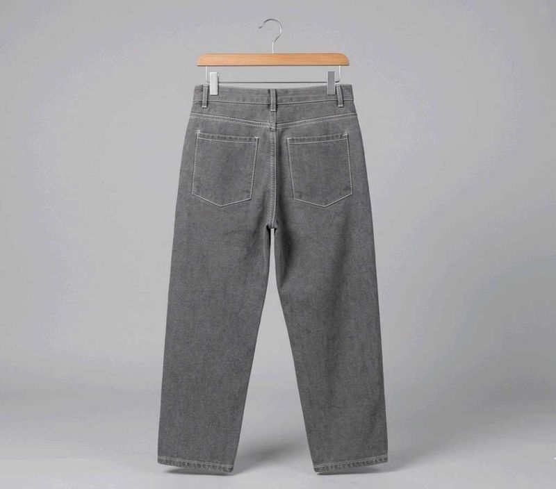 Stylish Grey Denim Jeans
