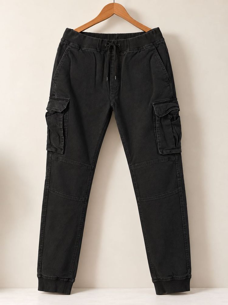 Men's Black Cargo Pants